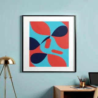 art print mockup