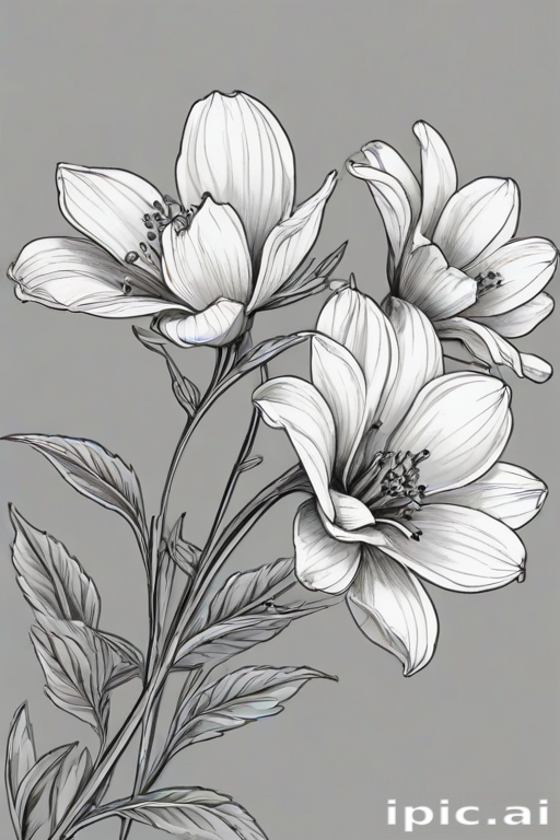 flower pictures to draw