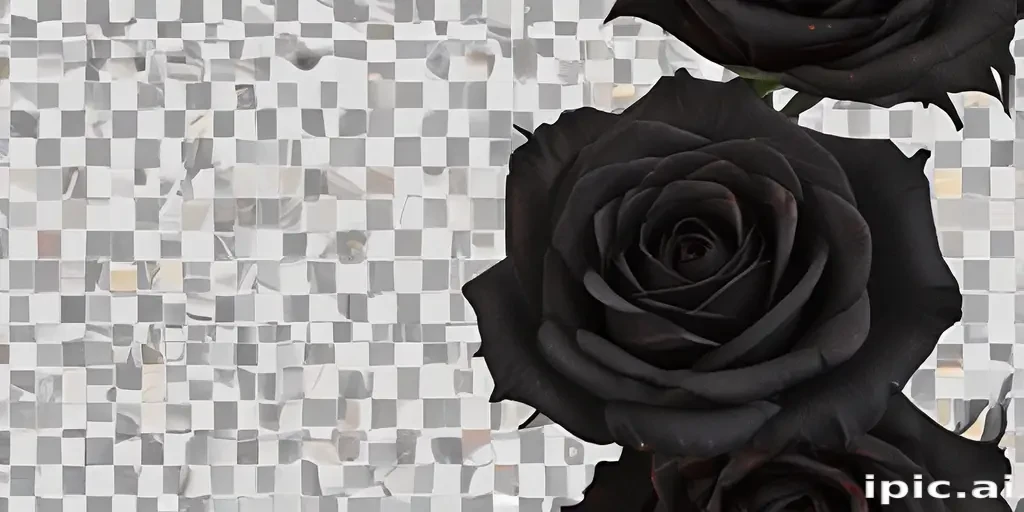 black roses png