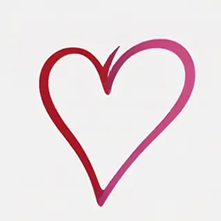 heart outline transparent