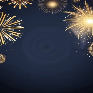 background new year