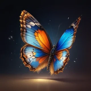 picture of butterfly drawing