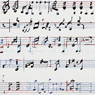 music notes png transparent