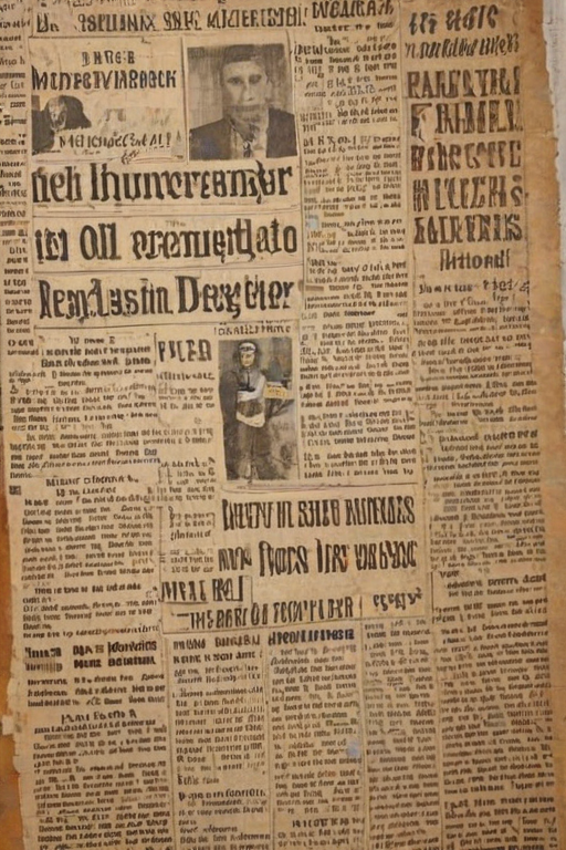old newspaper background