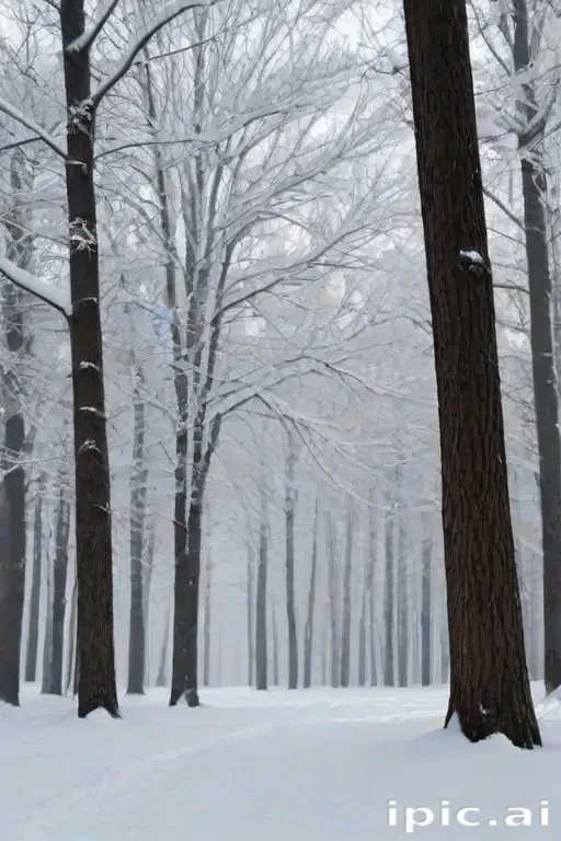 transparent snow