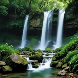 desktop waterfall backgrounds