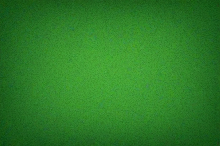 green background