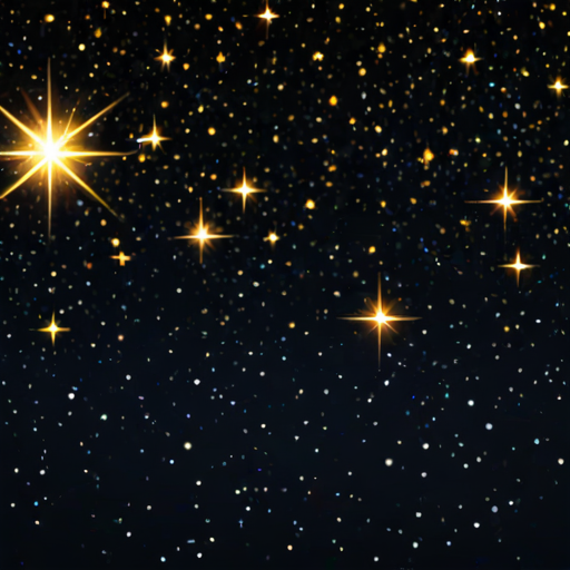 glittering stars png