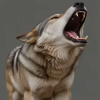wolf howl png