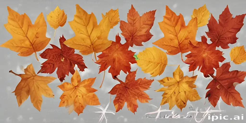 png fall leaves