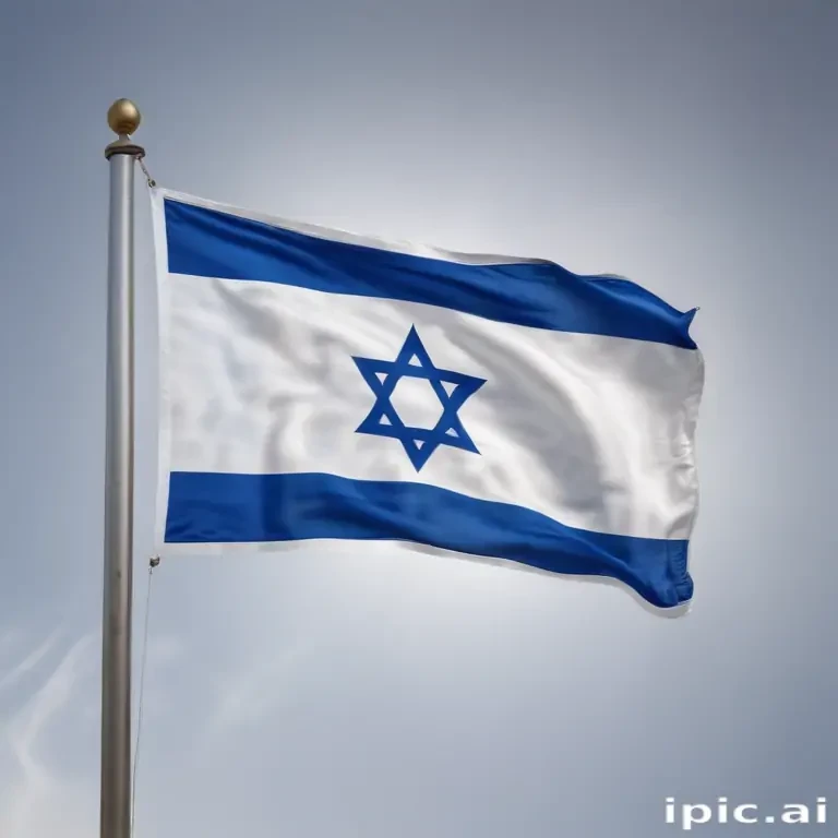 transparent israel flag