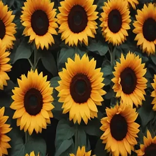 sunflower backgrounds aesthetic