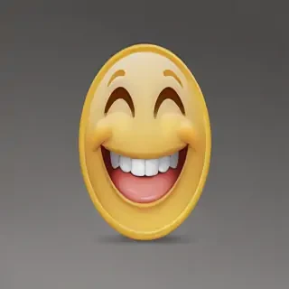 laugh emoji transparent