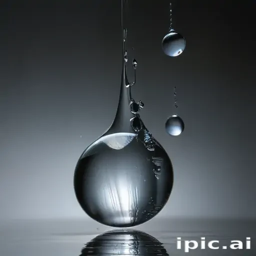 water droplets transparent