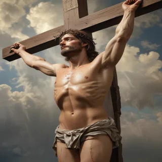 image christ on the cross