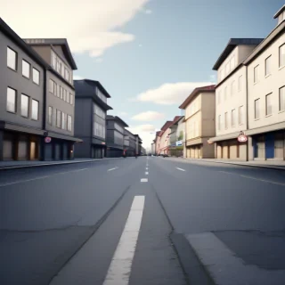 street background