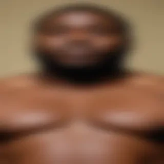 black fat man