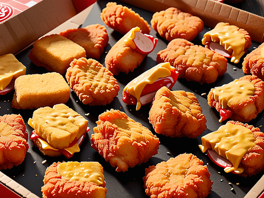 10 piece chicken nuggets wendy's