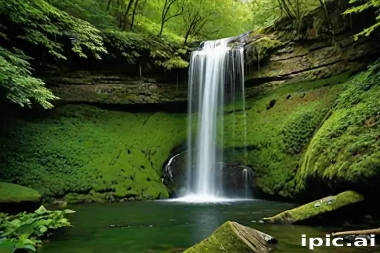 water fall wall paper