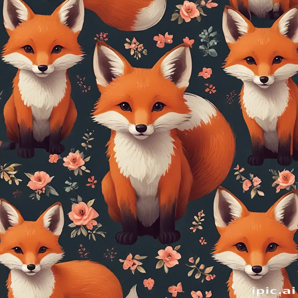 cute fox backgrounds