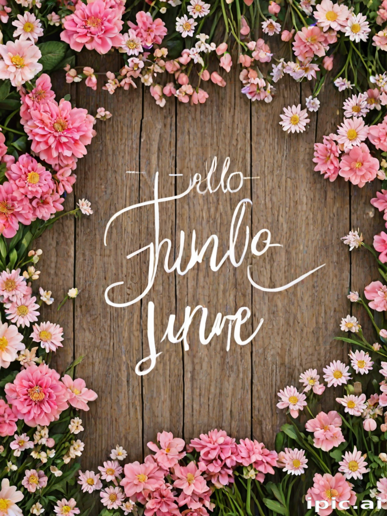 hello june images