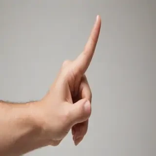 pointing finger png
