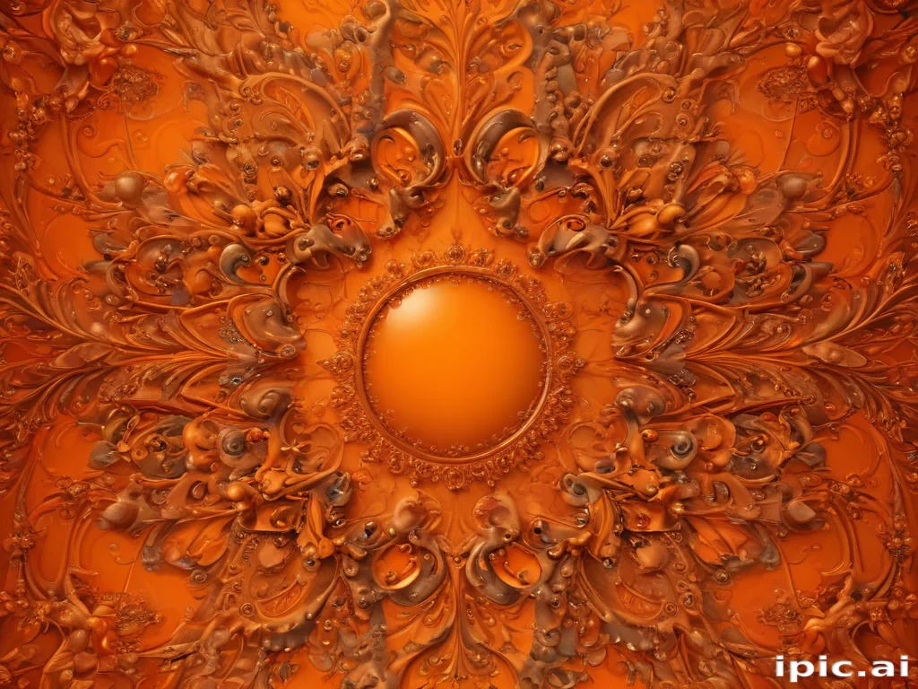 pretty orange backgrounds