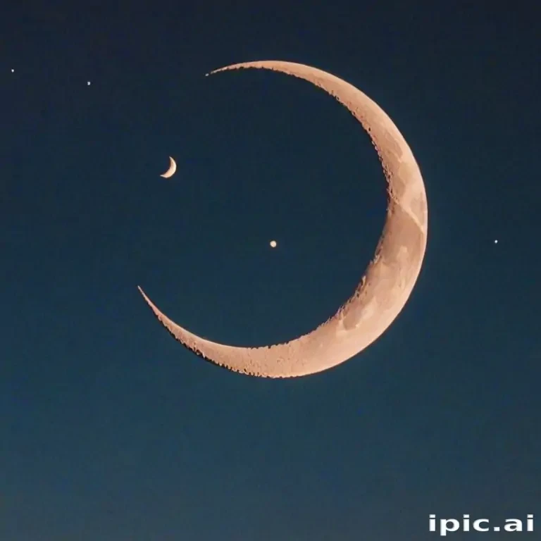 aesthetic crescent moon