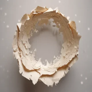 torn paper transparent