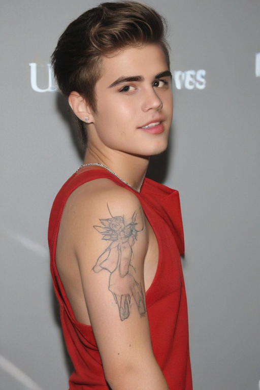 justin bieber's selena gomez tattoo