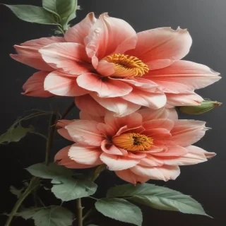 flower drawing aesthetic