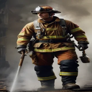 wallpaper fireman