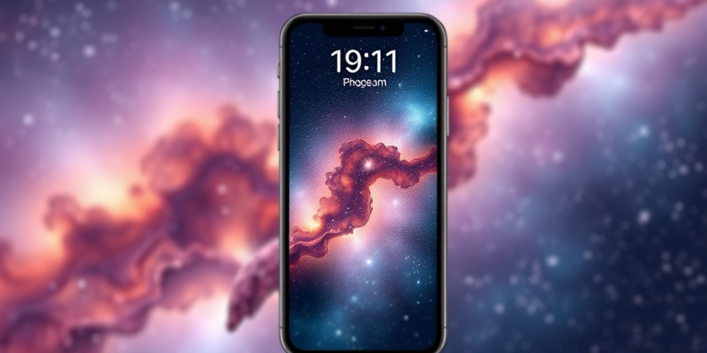 space background iphone