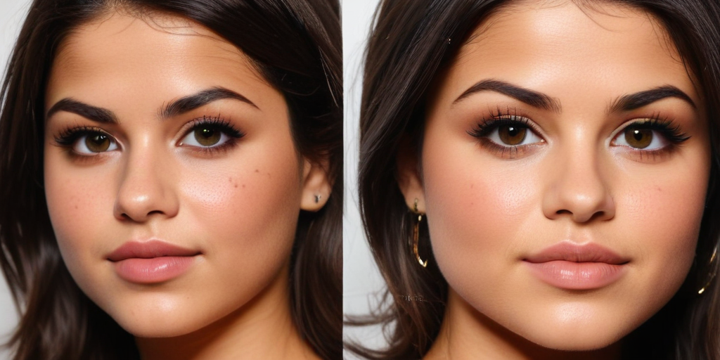 selena gomez nose job