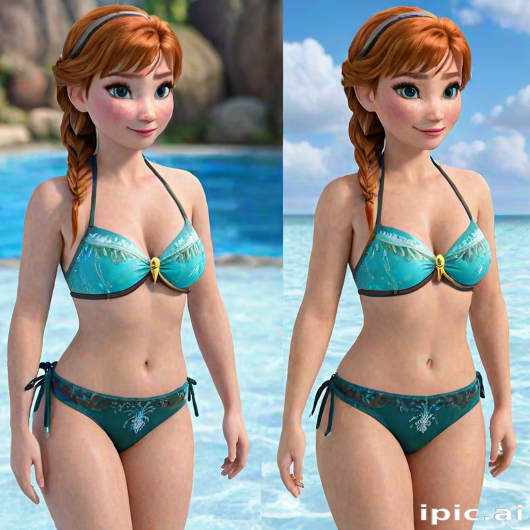 frozen anna bikini