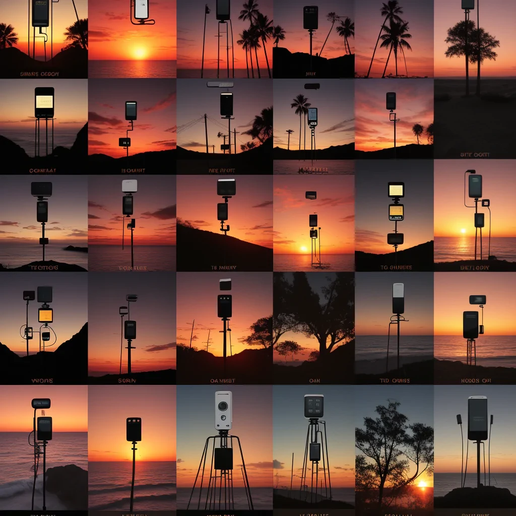 sunset phone backgrounds