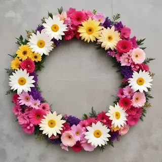 flower circle
