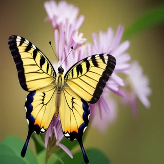yellow butterfly