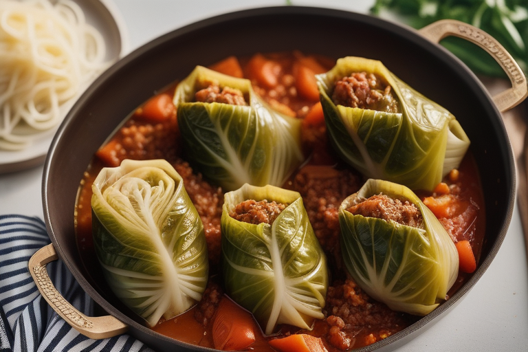 what to serve with stuffed cabbage