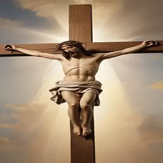 picture of jesus on the cross