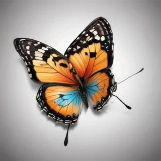 picture of a butterfly drawing
