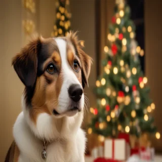 dog christmas photos