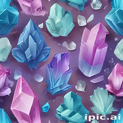 crystals background