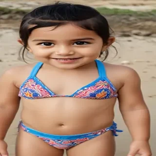 indian kid bikini