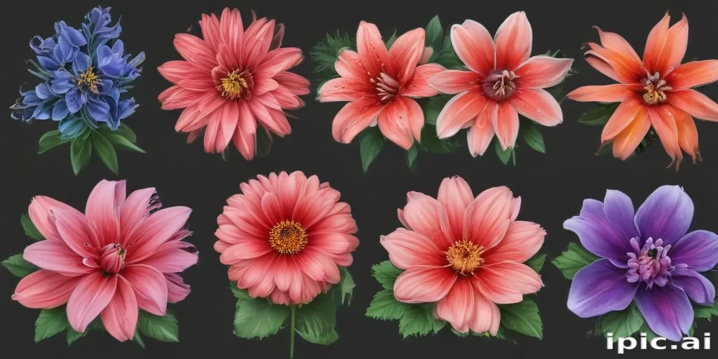 flower clipart transparent background