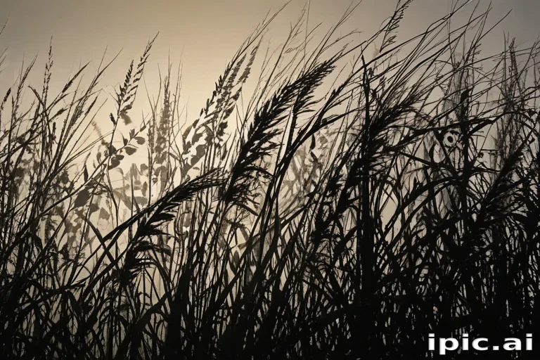 grass silhouette