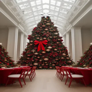 aesthetic christmas background