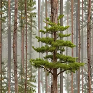 pine tree transparent