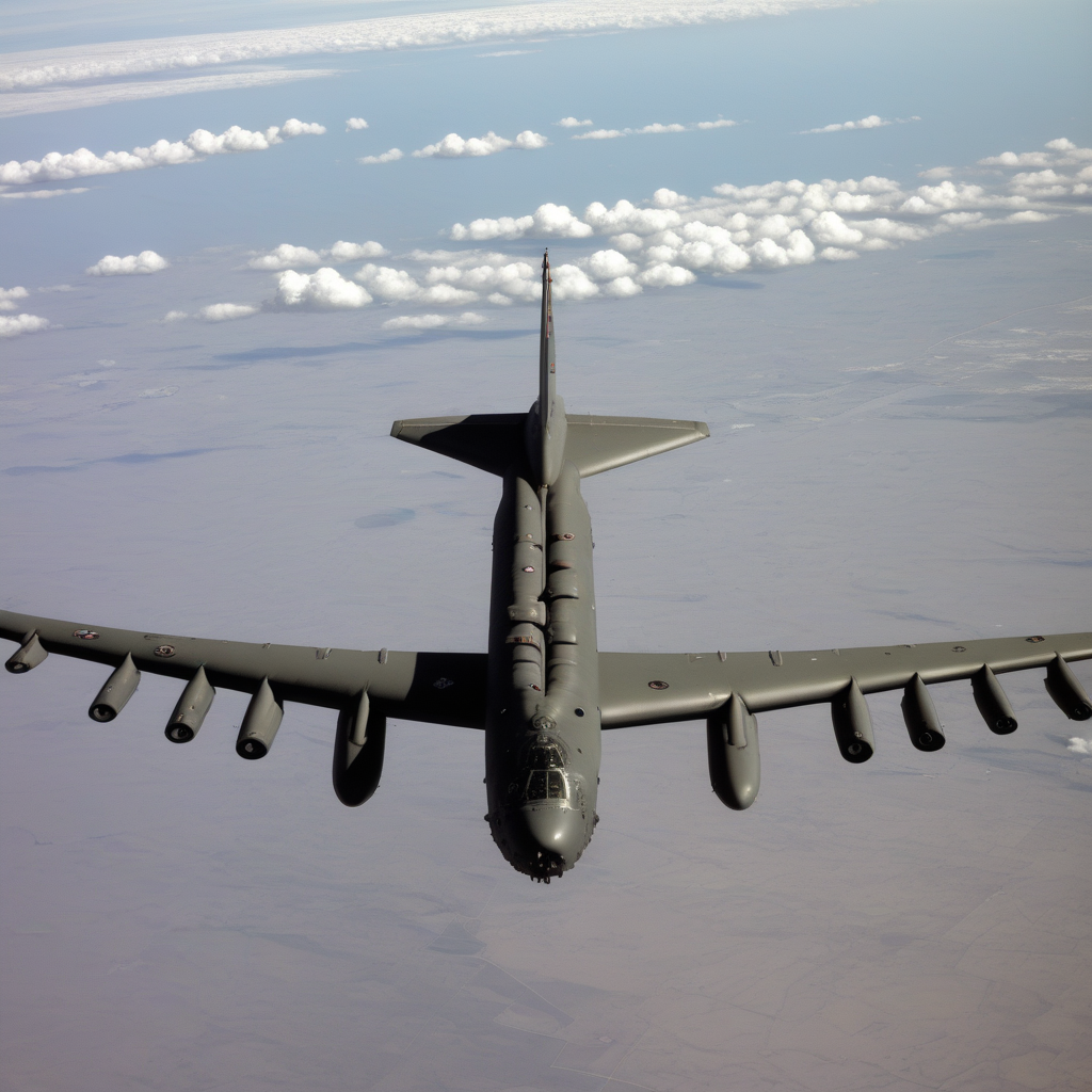 one of eight in a b-52