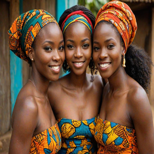 cute african women